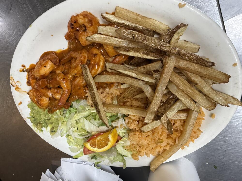 Camarones a la Diabla